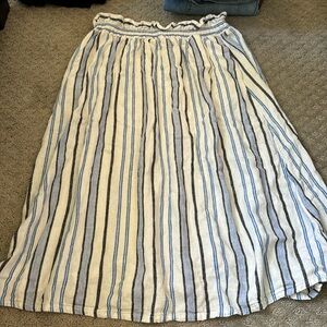 Long, midi skirt